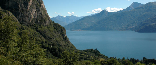 View of Lake Como North from Nava